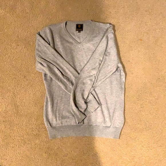 Grey Sweater - V Neck Medium - Picture 1 of 2